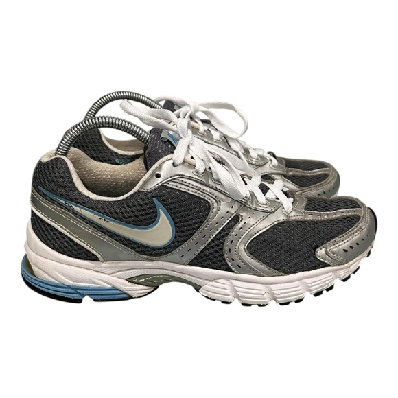 Nike Air Skyraider 2 Shoes Womens 9 Gray Running Athletic Sneakers 386514-011 - Picture 1 of 10